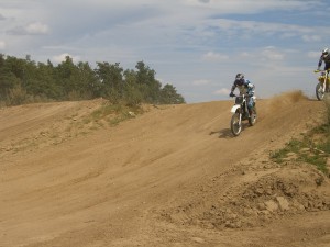 KTM 500 MX action